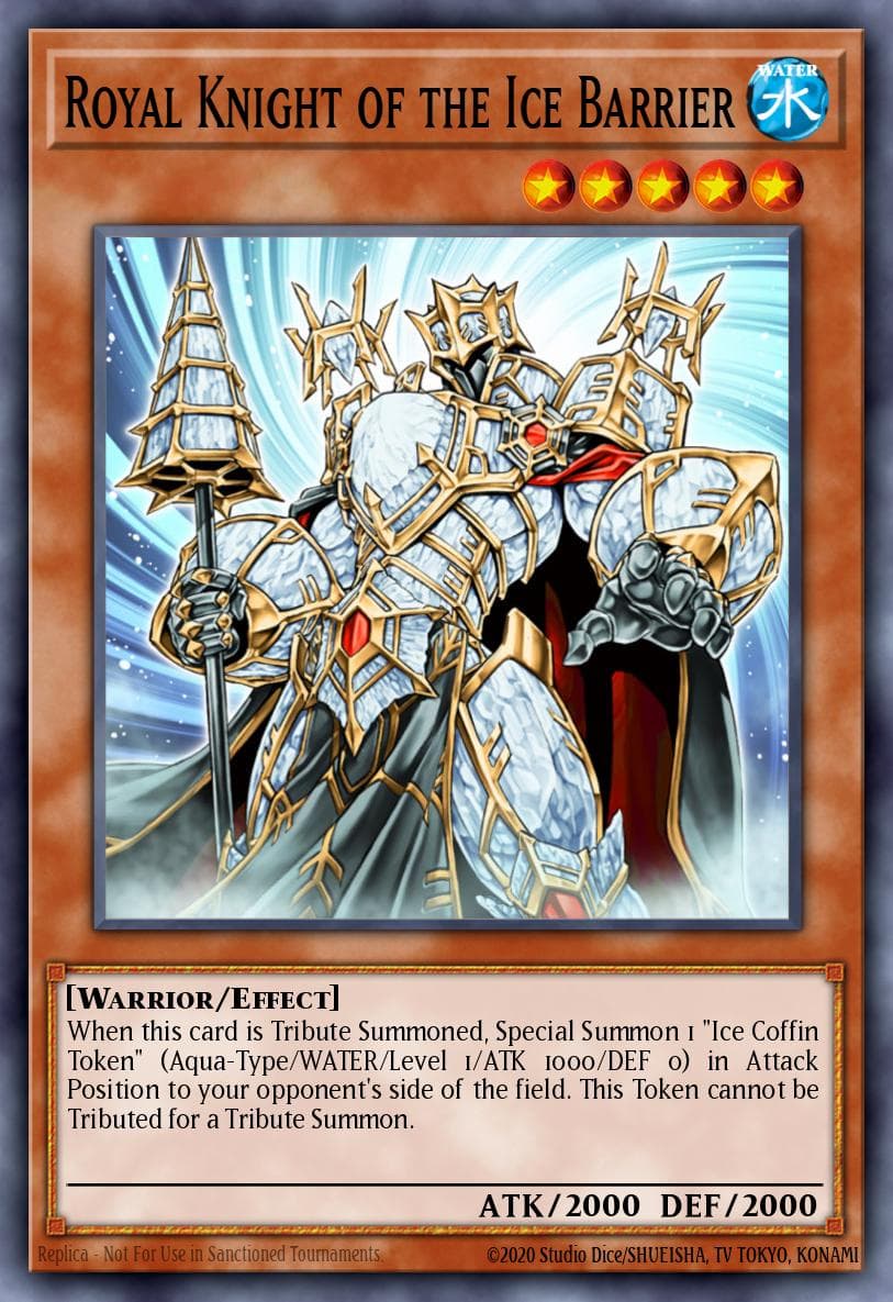 Royal Knight of the Ice Barrier #STBL-EN091