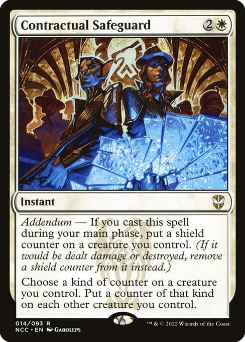 Contractual Safeguard 2022 Magic: The Gathering New Capenna Commander