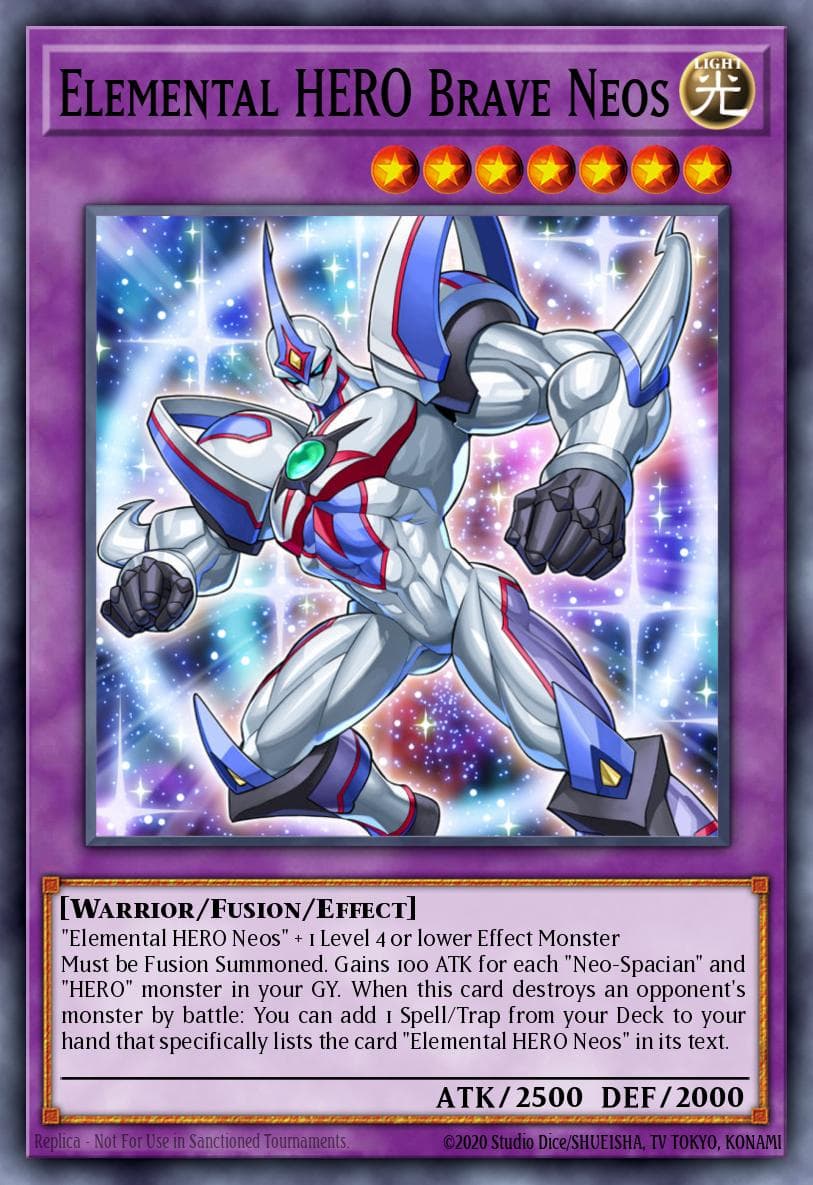 Elemental HERO Brave Neos #SAST-EN035