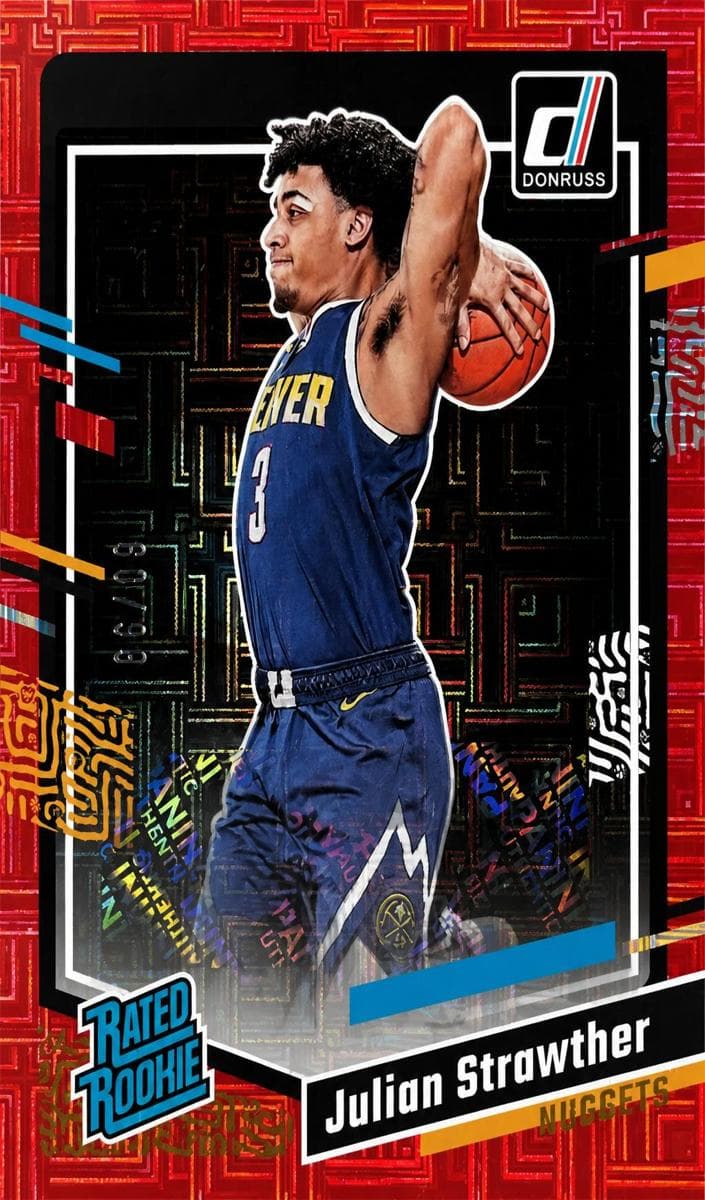 Julian Strawther 2023 panini Donruss