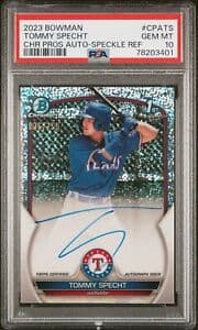 Tommy Specht 2023 bowman Bowman