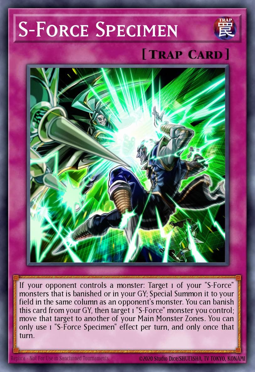S-Force Specimen 2020 Yu-Gi-Oh! Japanese Blazing Vortex
