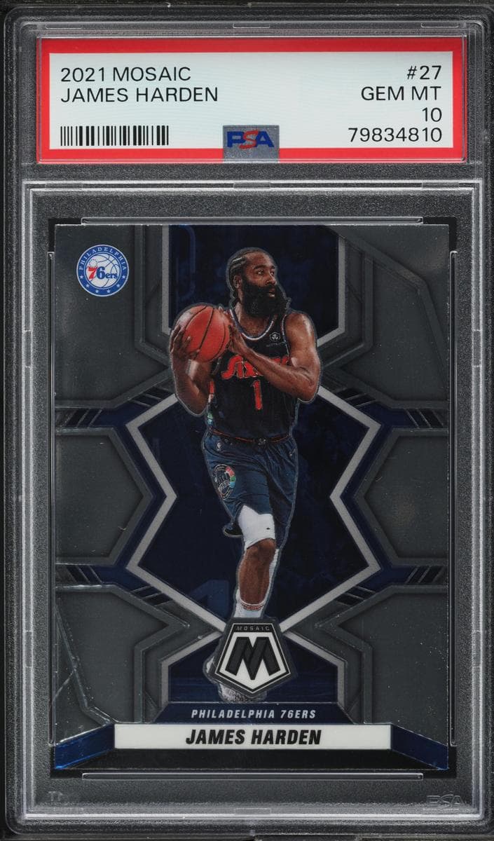 James Harden 2021 panini Panini Mosaic