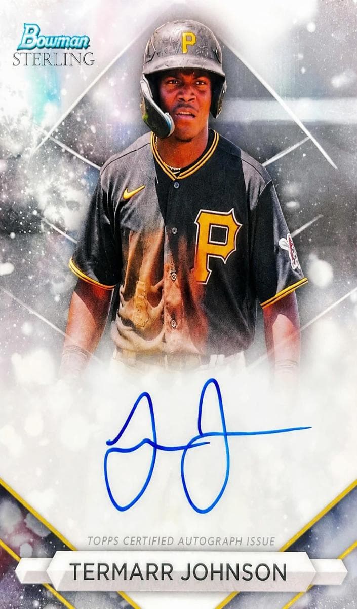 Termarr Johnson 2023 bowman Bowman Sterling