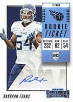 Rashaan Evans 2018 panini