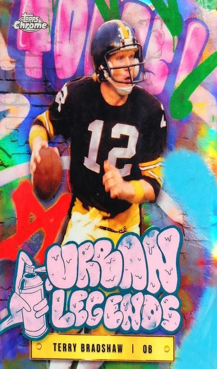 Terry Bradshaw 2024 topps Topps Chrome