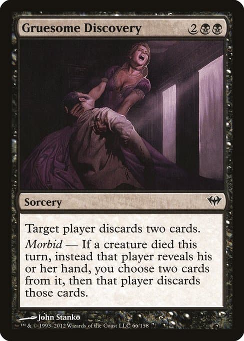 Gruesome Discovery 2012 Magic: The Gathering Dark Ascension