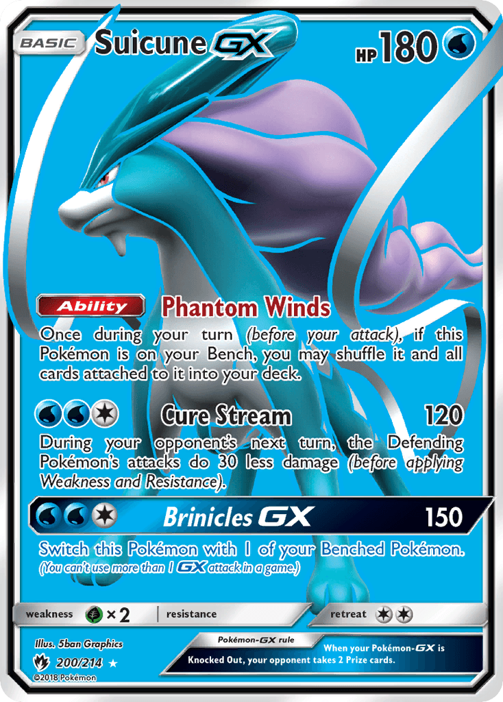 Suicune GX #200