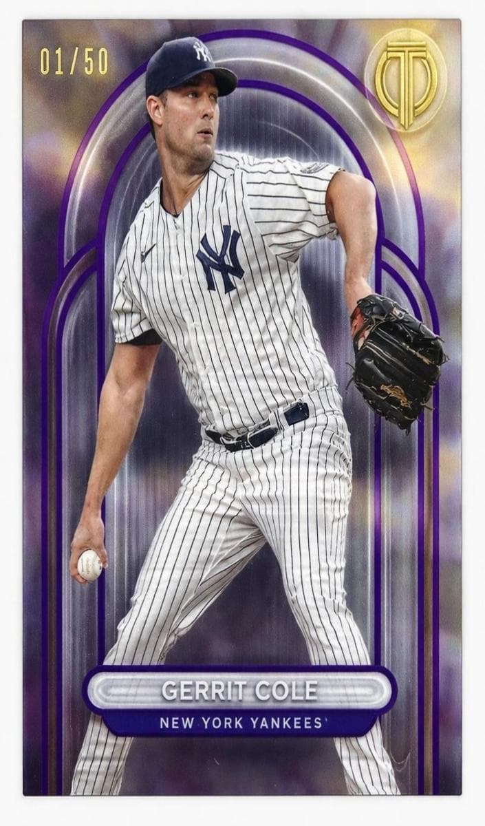 Gerrit Cole 2024 topps Topps Tribute