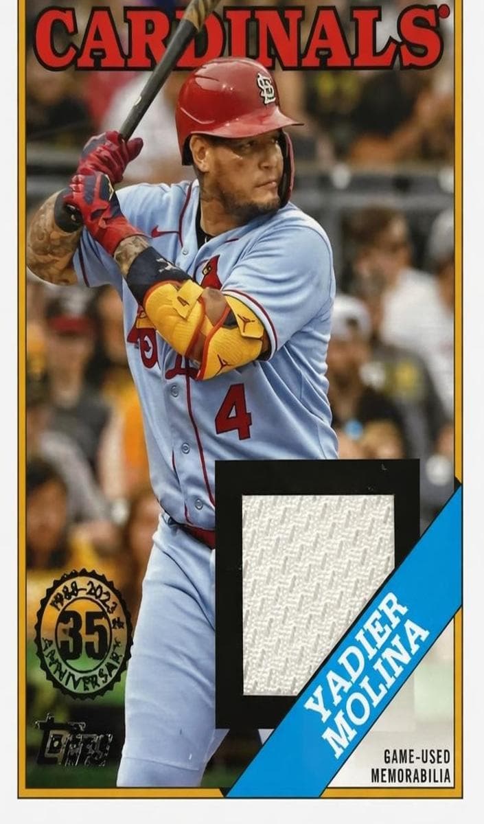 Yadier Molina 2023 topps Topps