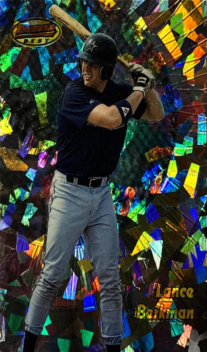 Lance Berkman 1998 bowman Bowman's Best