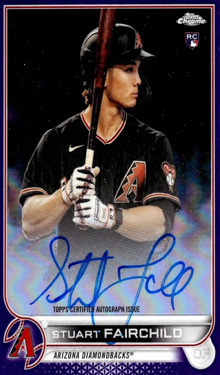 Stuart Fairchild 2022 topps Topps Chrome