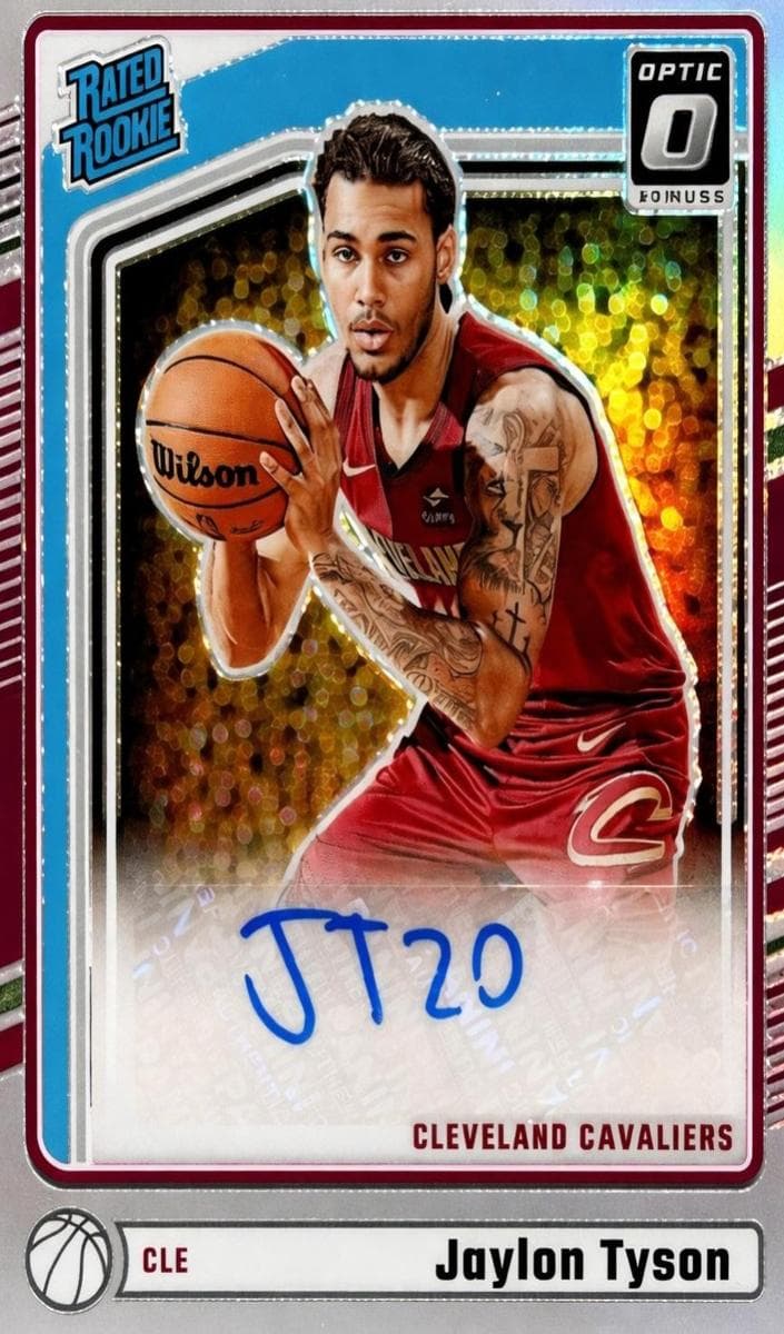Jaylon Tyson 2024 panini Donruss Optic