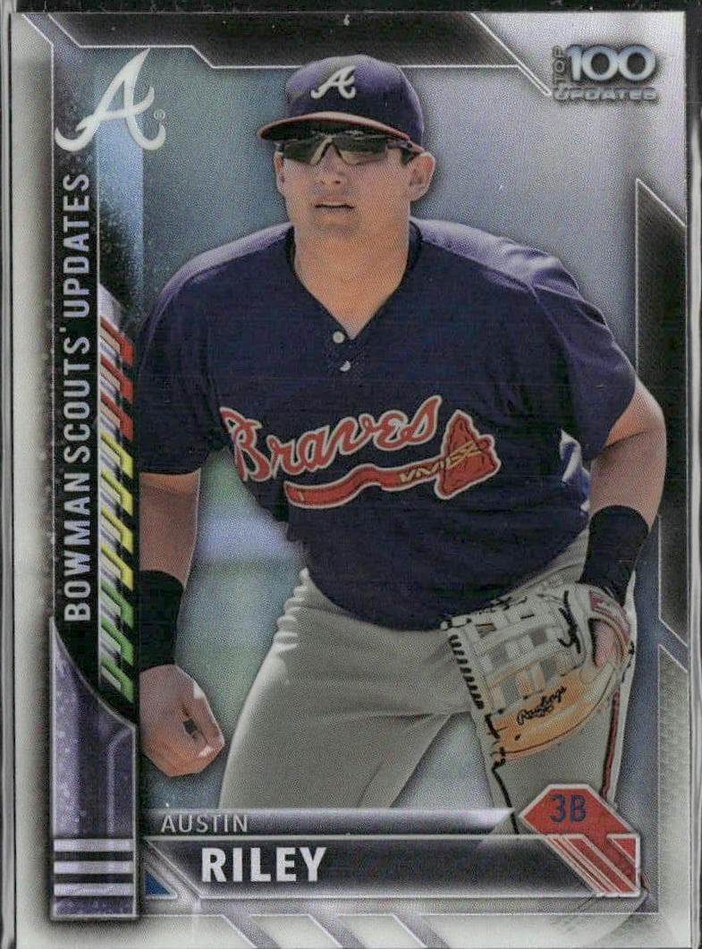Austin Riley 2016 bowman Bowman Chrome