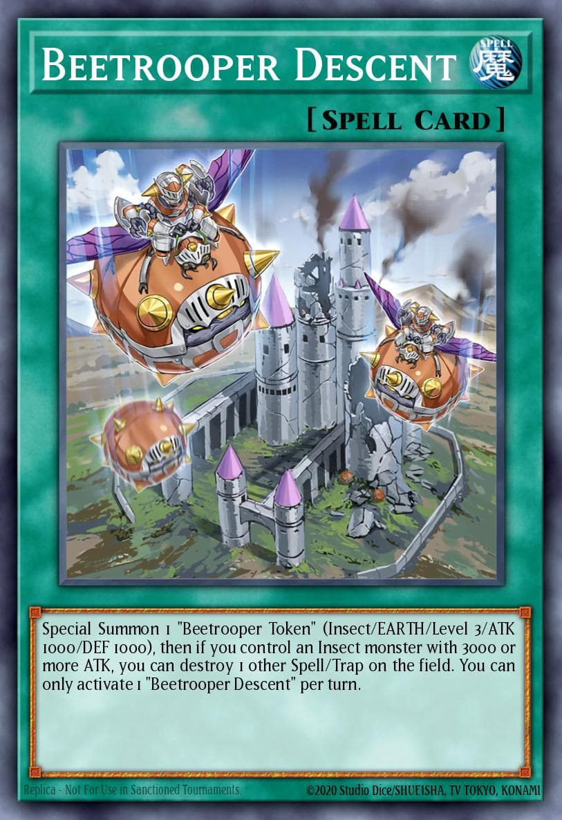 Beetrooper Descent 2022 Yu-Gi-Oh!