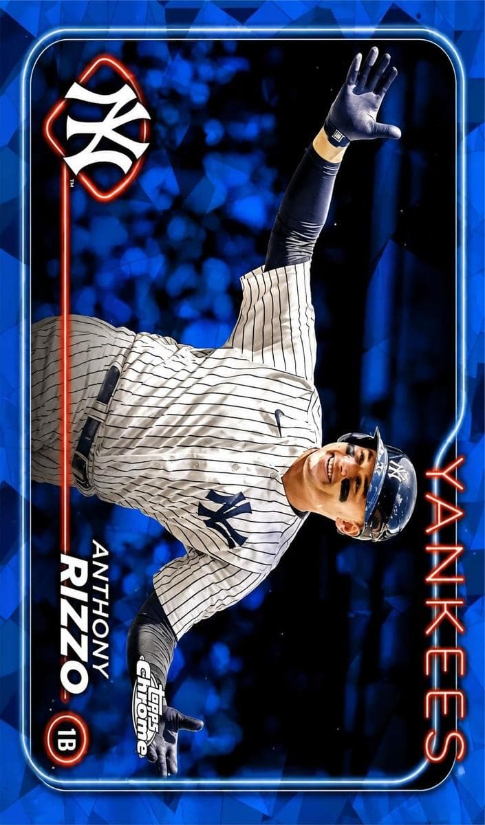 Anthony Rizzo 2024 topps Topps Chrome Sapphire Edition