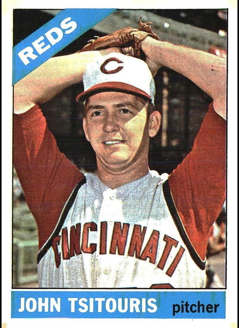 John Tsitouris 1966 topps Topps Venezuelan