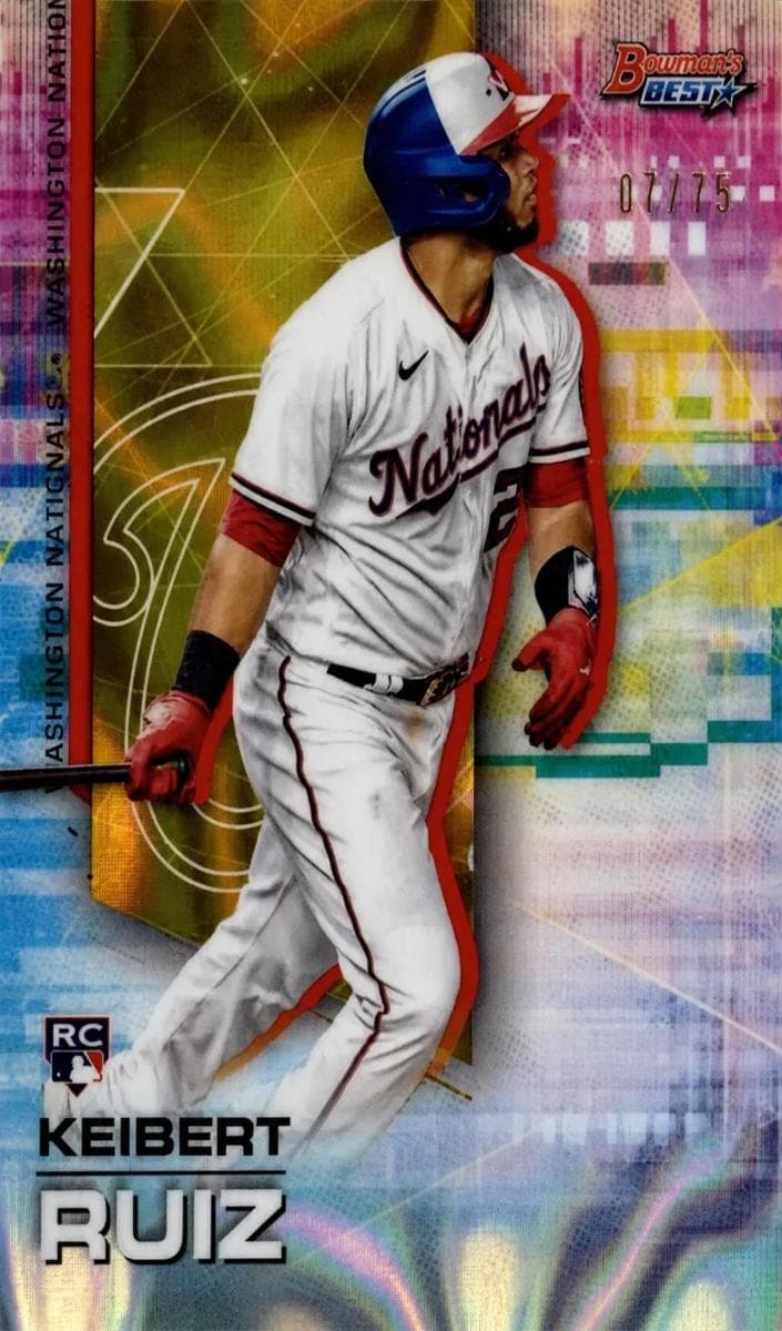 Keibert Ruiz 2021 bowman Bowman's Best
