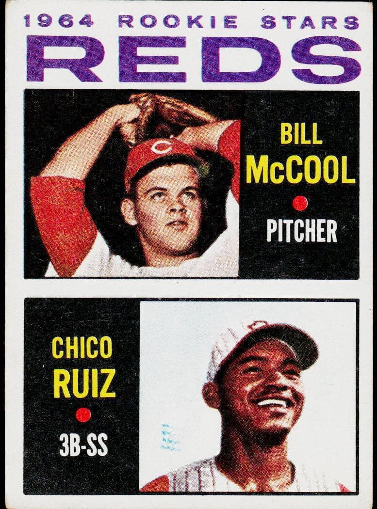 Reds 1964 Rookie Stars (Bill McCool / Chico Ruiz) #356