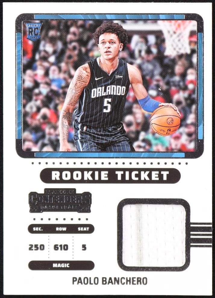 Paolo Banchero 2022 panini Panini Contenders