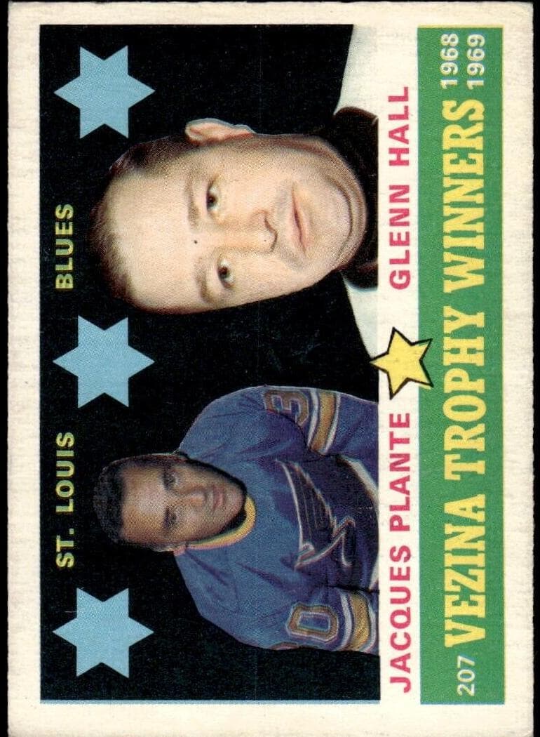 Jacques Plante 1969 topps O-Pee-Chee