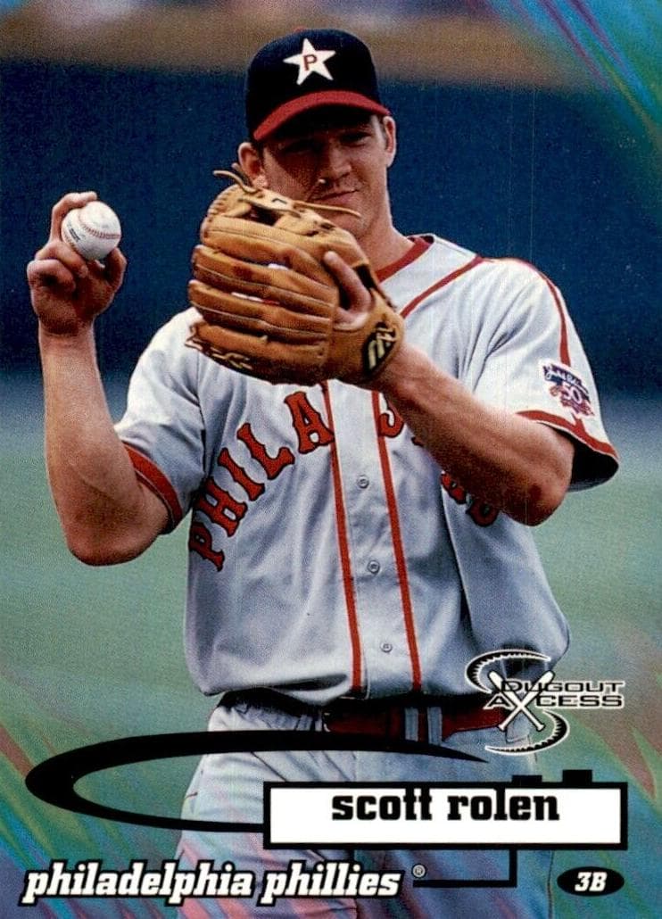 Scott Rolen 1998 skybox Dugout Axcess