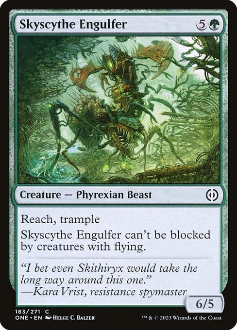 Skyscythe Engulfer 2023 Magic: The Gathering Phyrexia: All Will Be One