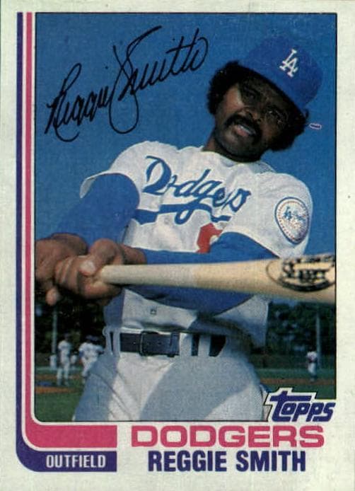 Reggie Smith 1982 topps Topps
