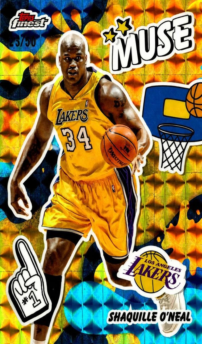 Shaquille O'Neal 2025 topps Topps Finest
