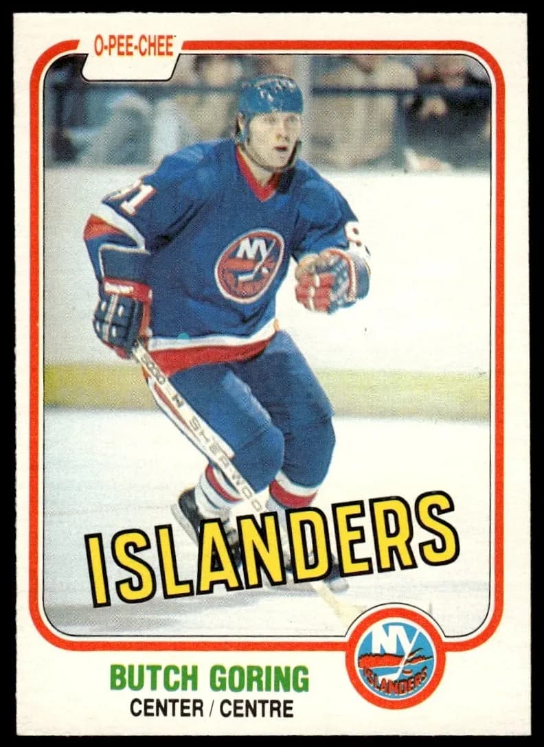 Butch Goring 1981 topps