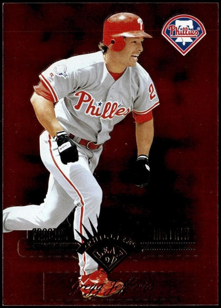 Gregg Jefferies 1997 leaf Leaf