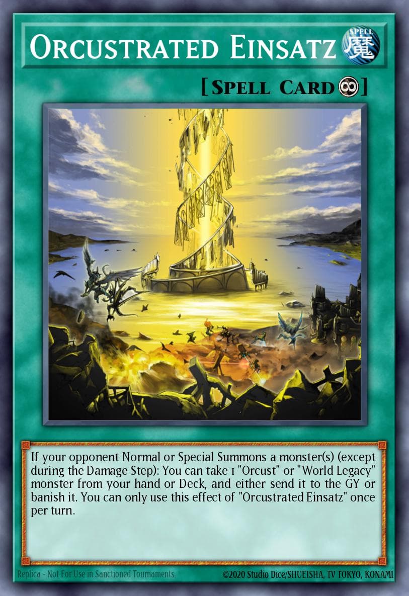 Orcustrated Einsatz 2018 Yu-Gi-Oh! Soul Fusion