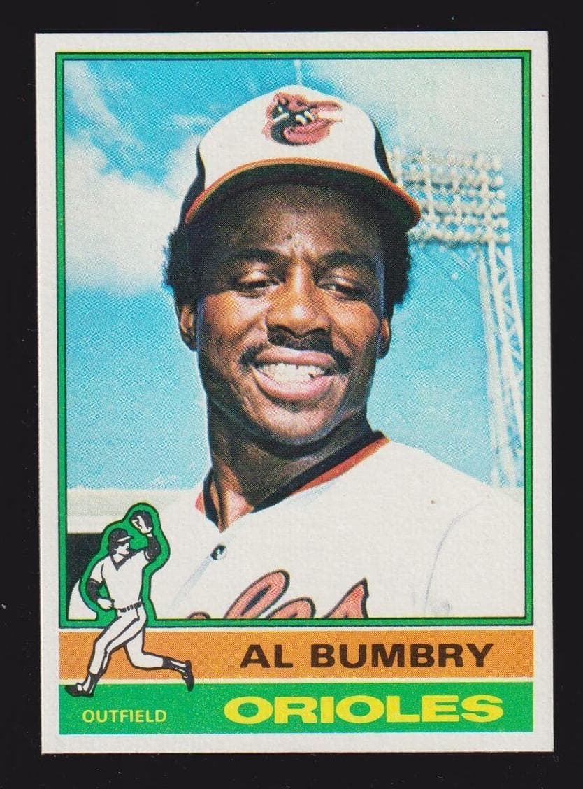 Al Bumbry 1976 topps Topps