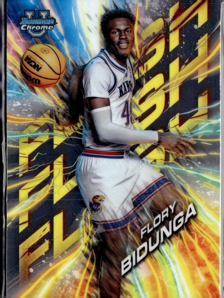 Flory Bidunga 2024 bowman Bowman University Chrome