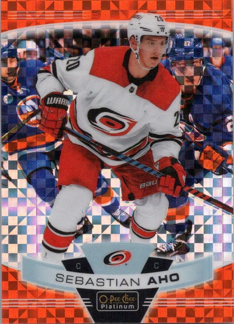 Sebastian Aho 2019 topps O-Pee-Chee Platinum