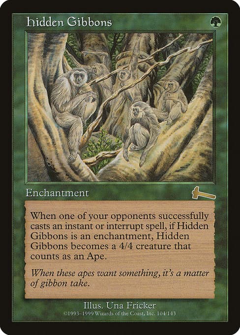 Hidden Gibbons 1999 Magic: The Gathering