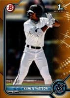 Kahlil Watson 2022 bowman Bowman