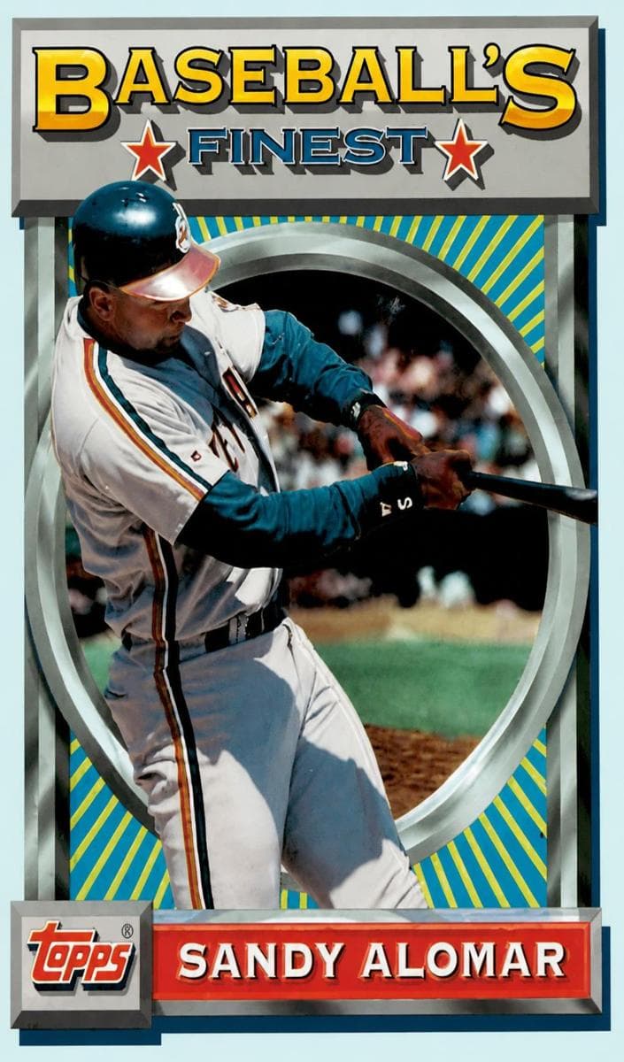 Sandy Alomar, Jr. 1993 panini Select