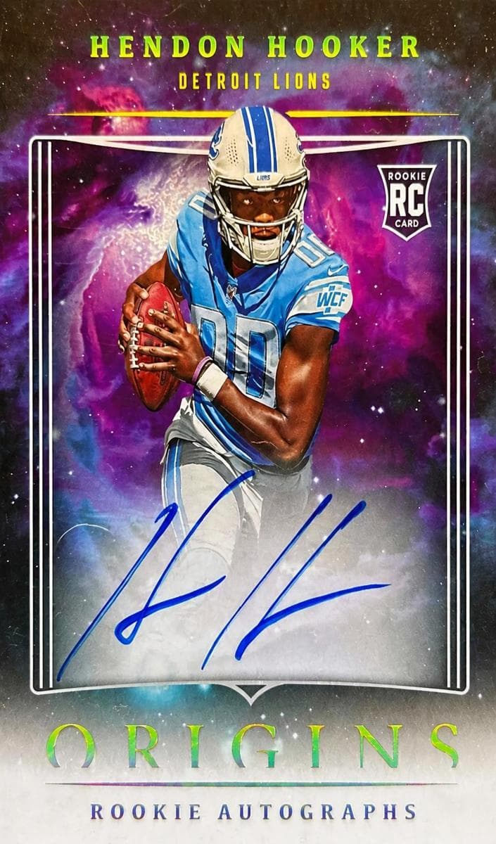 Hendon Hooker 2023 panini Origins Rookie Autographs