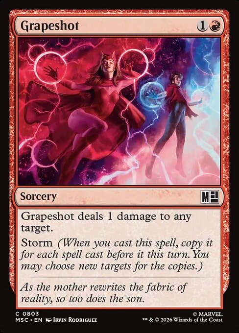 Grapeshot 2017 Magic: The Gathering Duel Deck: Mind vs. Might