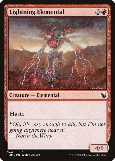 Lightning Elemental 2003 Magic: The Gathering 8th Edition