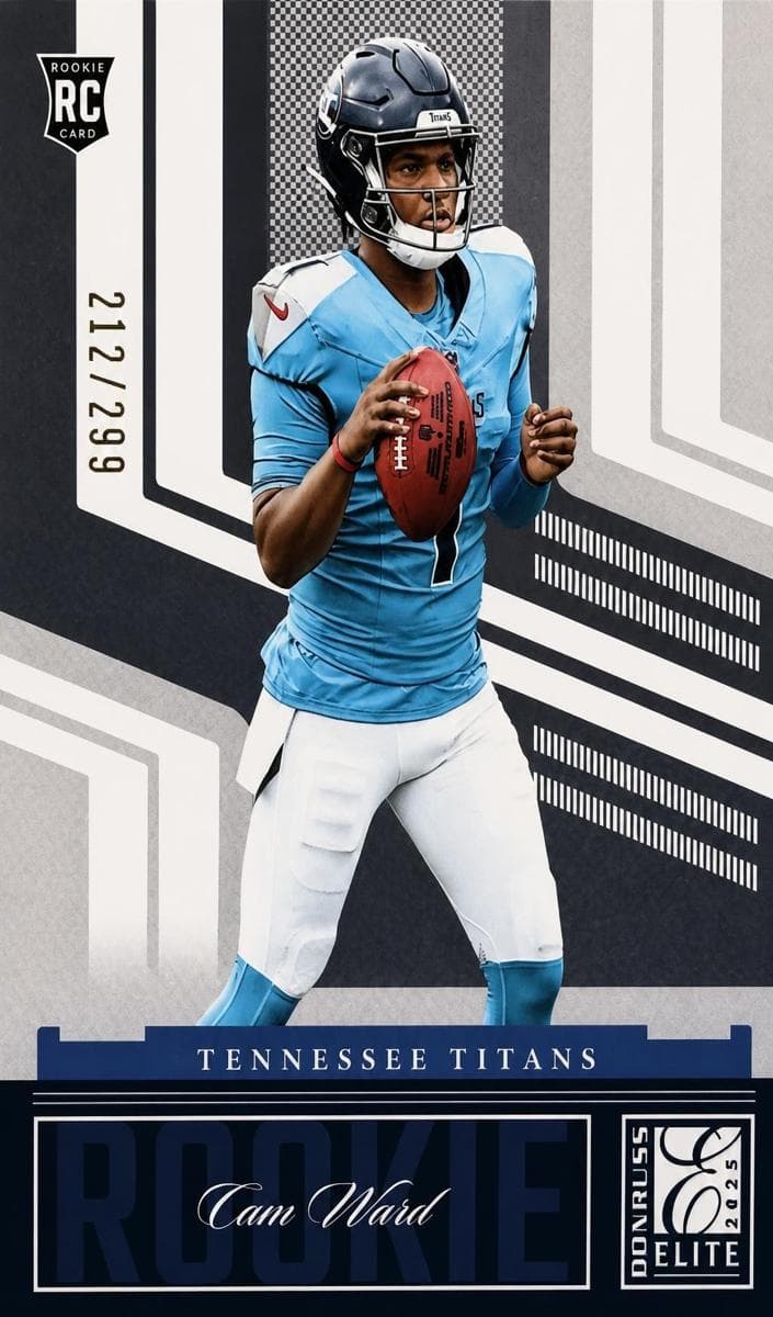 J.J. McCarthy 2025 panini Donruss Elite