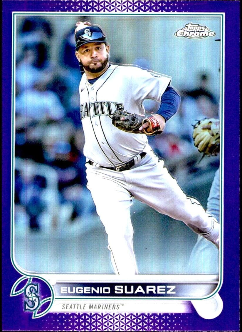 Eugenio Suarez 2022 topps Topps Chrome Update