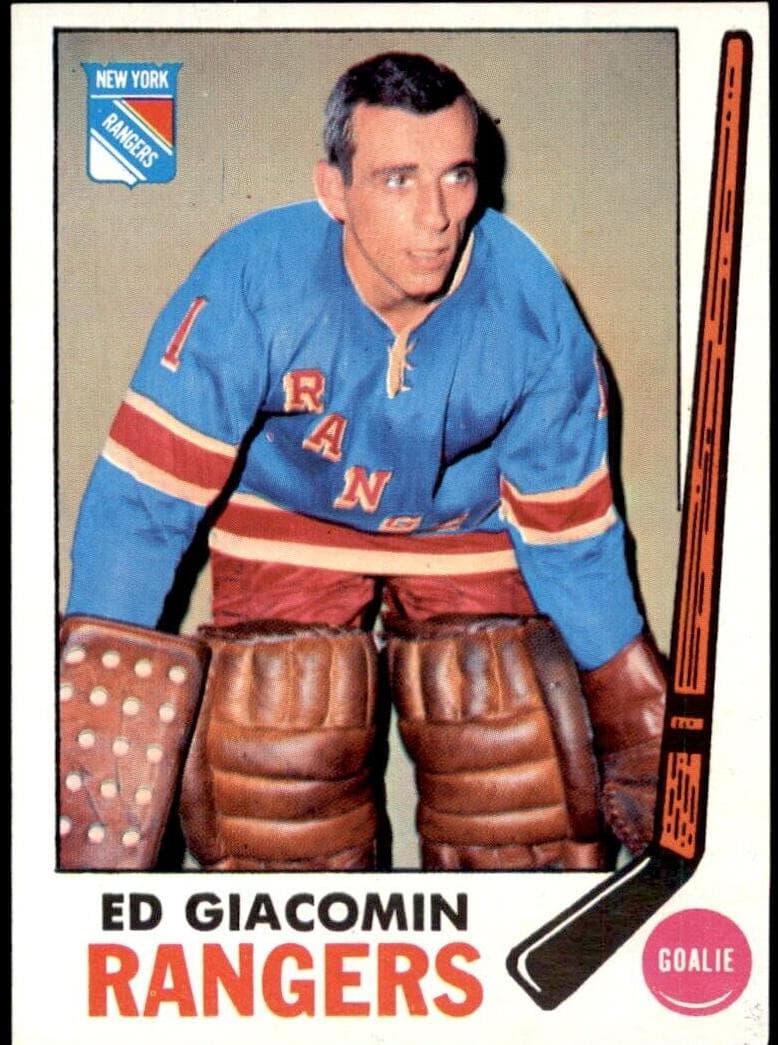 Ed Giacomin 1969 topps Topps