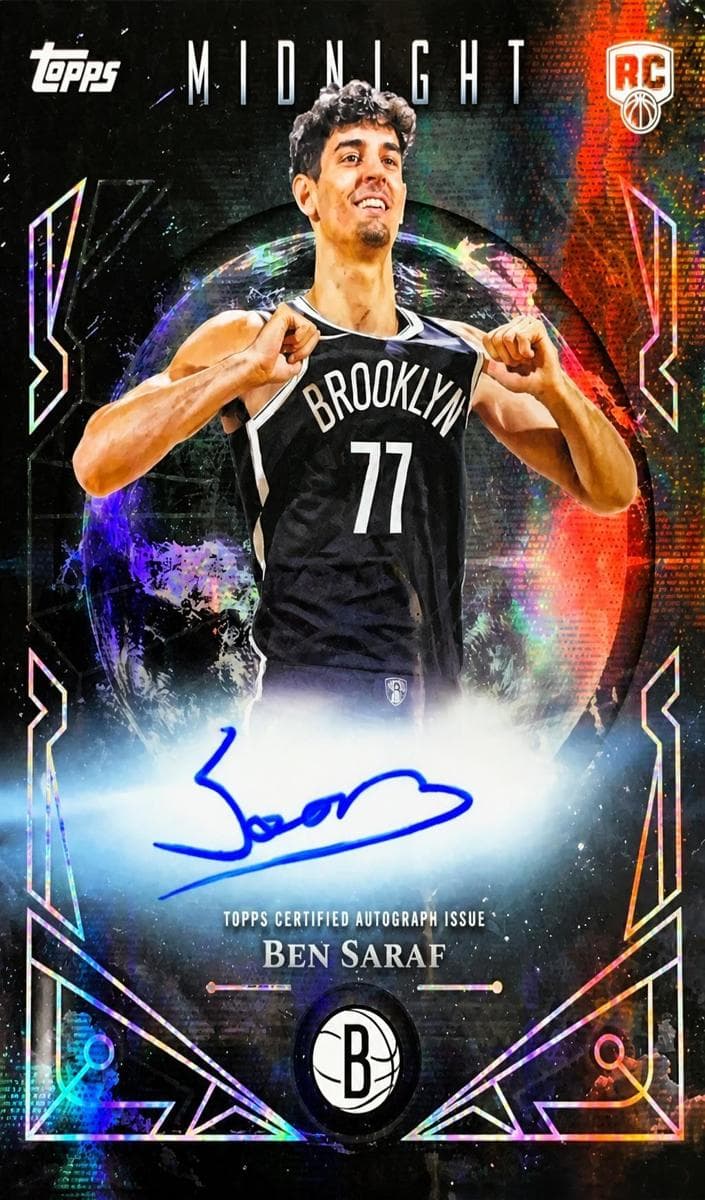 Ben Saraf 2025 topps Topps Midnight