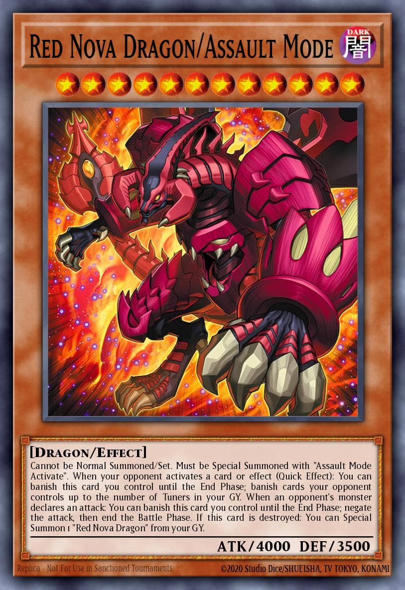 Red Nova Dragon/Assault Mode #BLZD-EN004