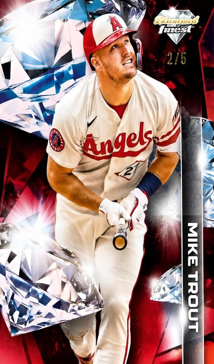 Mike Trout 2024 unknown Finest