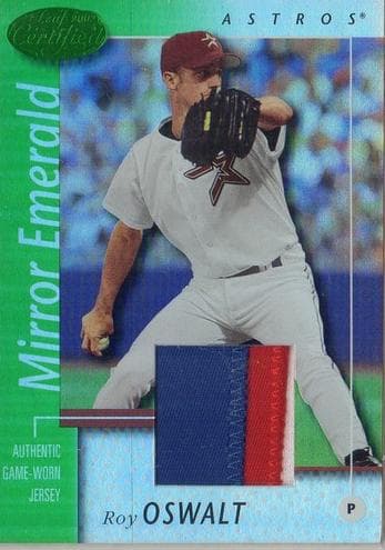 Roy Oswalt 2002 leaf Certified