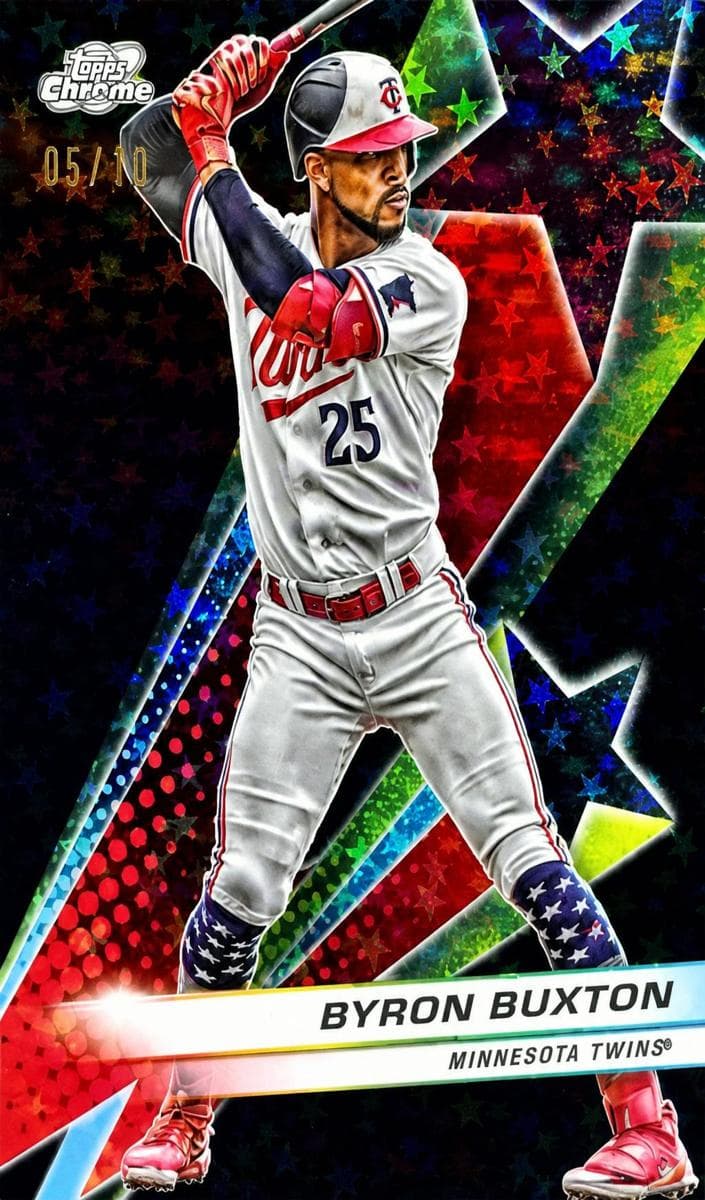 Byron Buxton 2024 topps Topps Cosmic Chrome