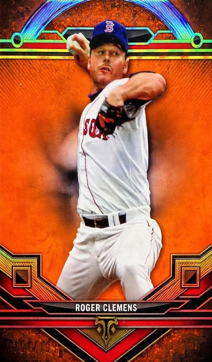 Roger Clemens 2024 topps Topps Triple Threads